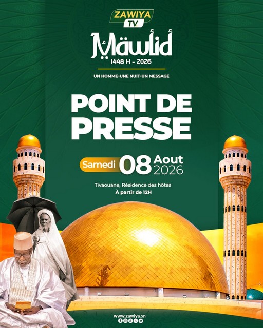  Mawlid 2026: déroulé du point de presse