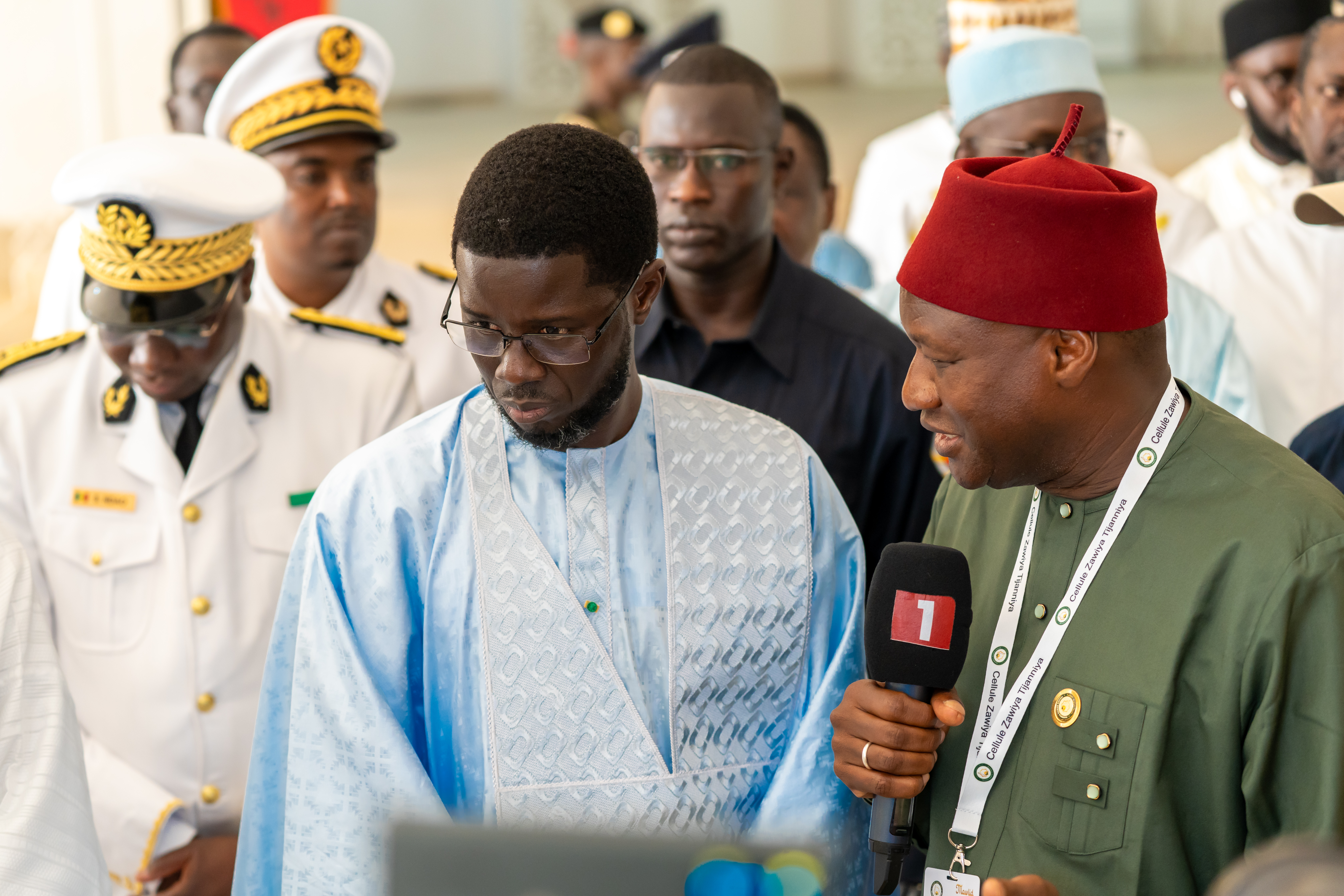 VISITE DU PRÉSIDENT DE LA RÉPUBLIQUE DU SÉNÉGAL À TIVAOUANE