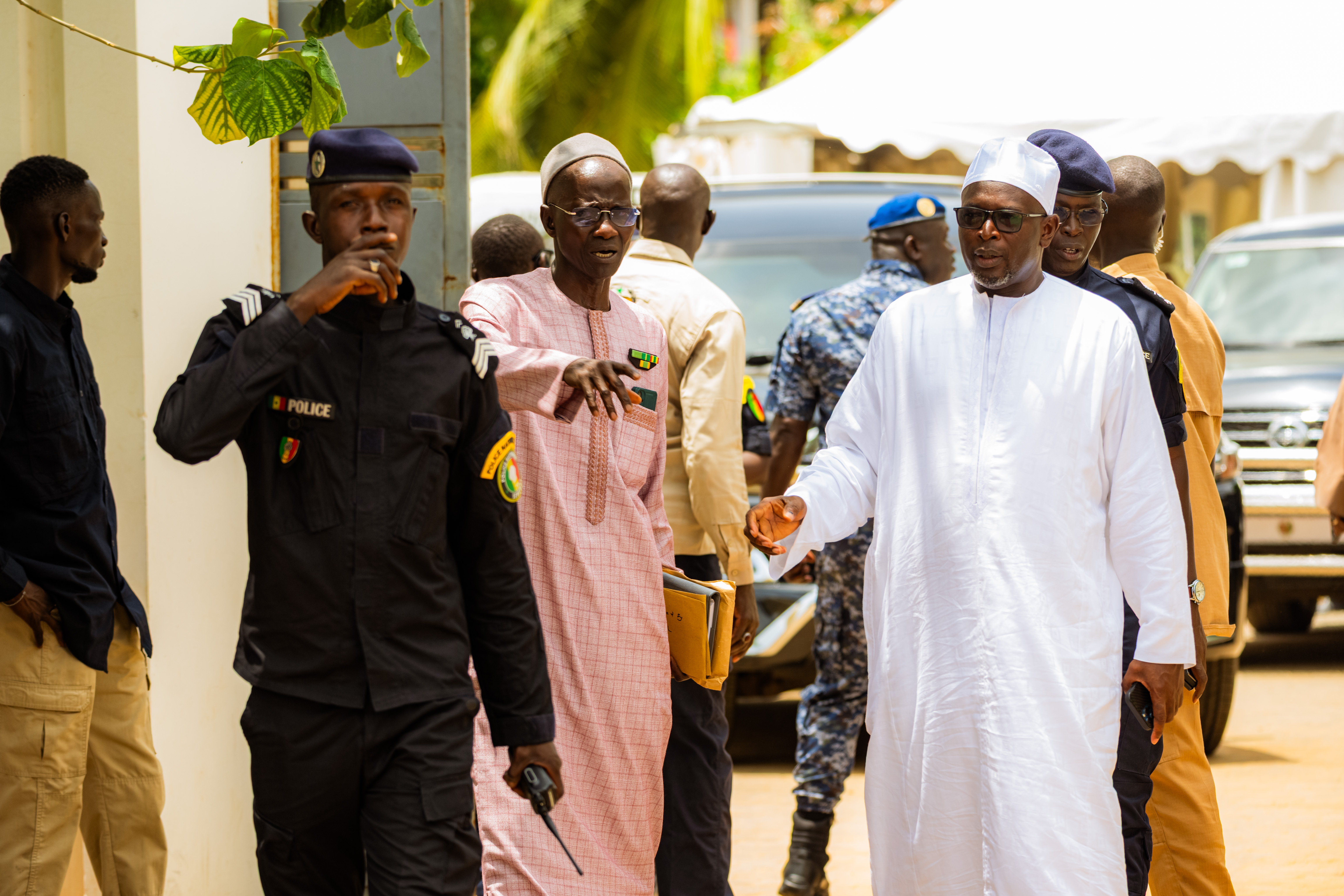 VISITE DU PRÉSIDENT DE LA RÉPUBLIQUE DU SÉNÉGAL À TIVAOUANE