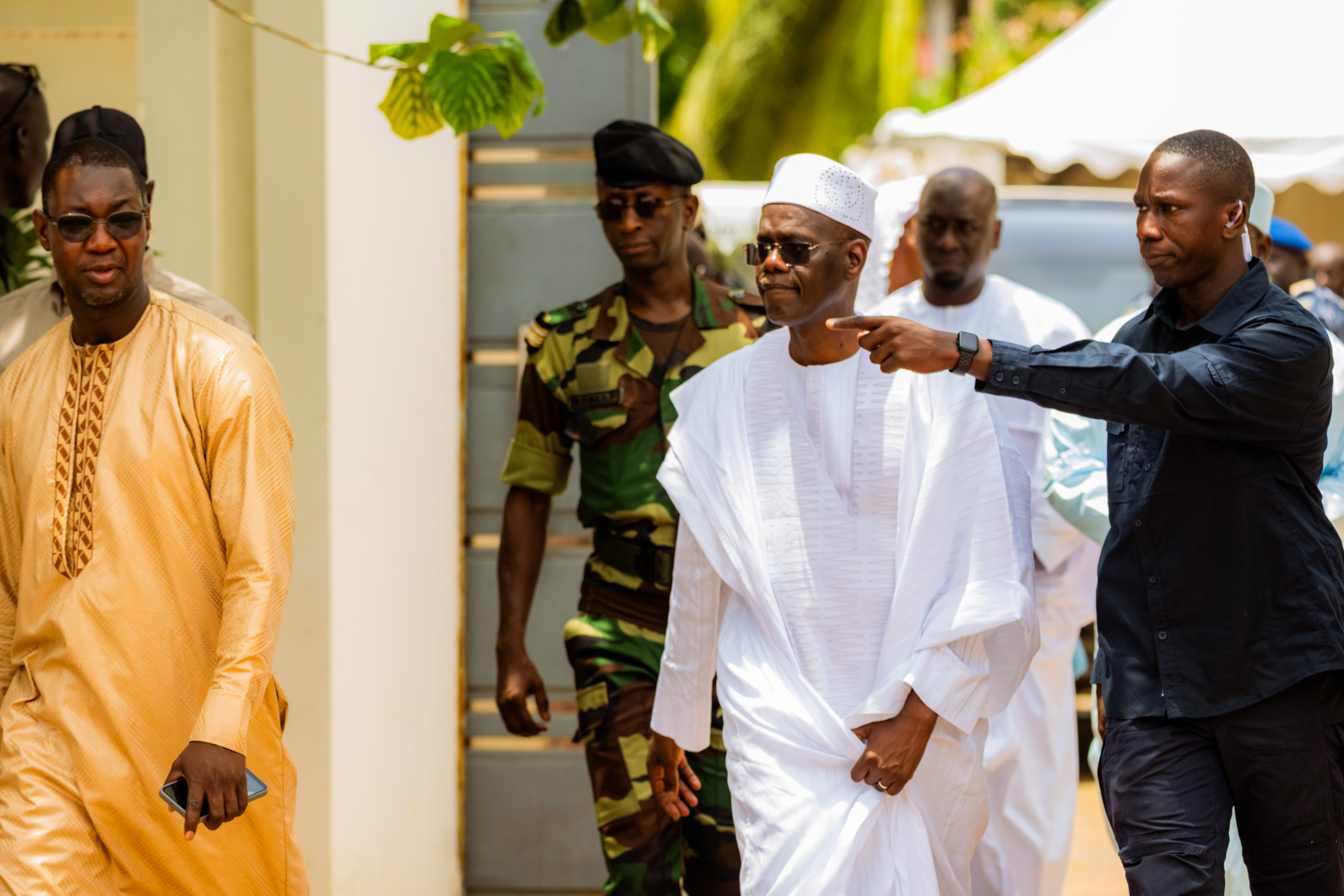 VISITE DU PRÉSIDENT DE LA RÉPUBLIQUE DU SÉNÉGAL À TIVAOUANE