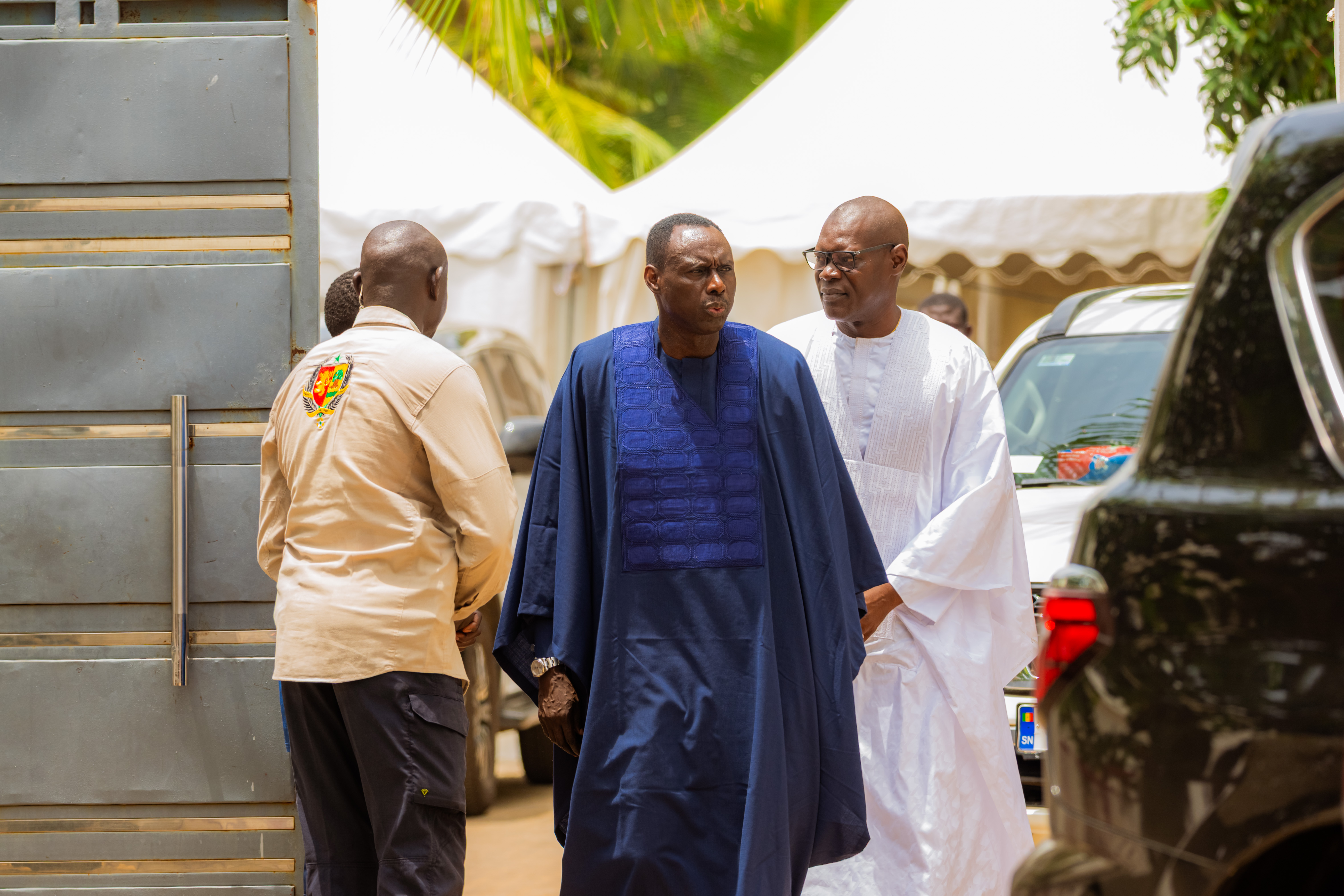 VISITE DU PRÉSIDENT DE LA RÉPUBLIQUE DU SÉNÉGAL À TIVAOUANE