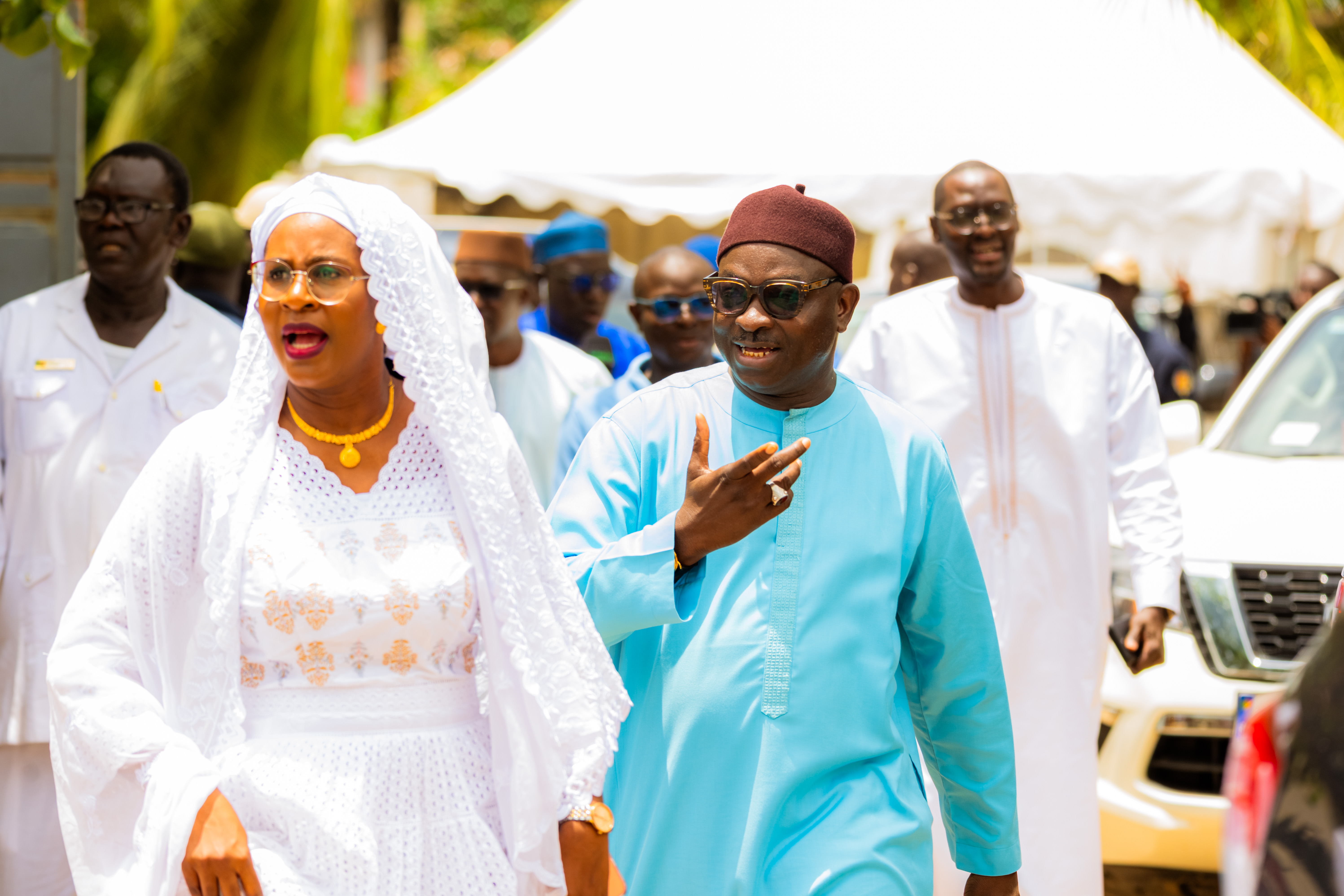 VISITE DU PRÉSIDENT DE LA RÉPUBLIQUE DU SÉNÉGAL À TIVAOUANE