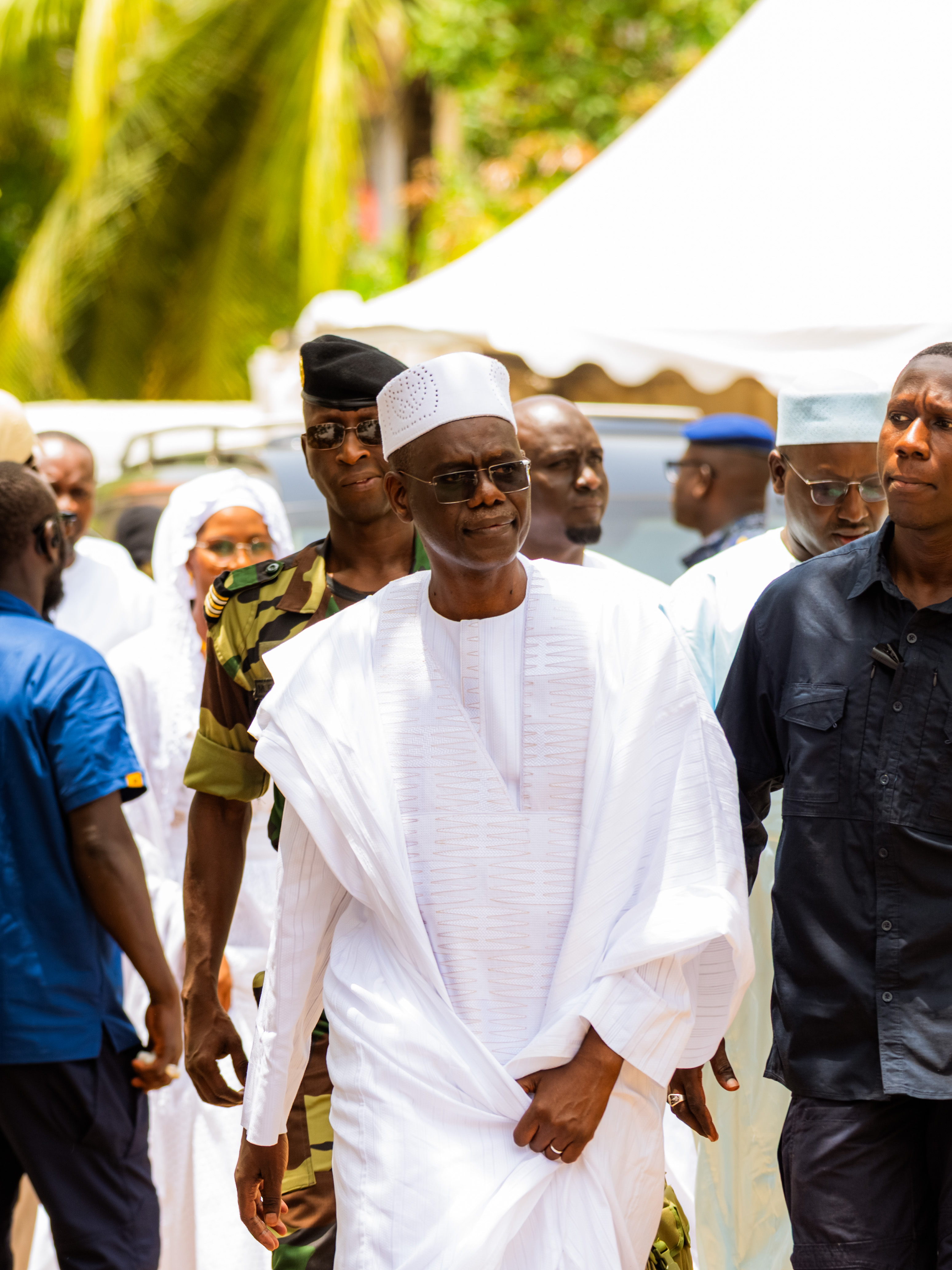VISITE DU PRÉSIDENT DE LA RÉPUBLIQUE DU SÉNÉGAL À TIVAOUANE
